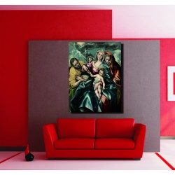 Πίνακας - Αντίγραφο - The Holy Family with Mary Magdalen - El Greco